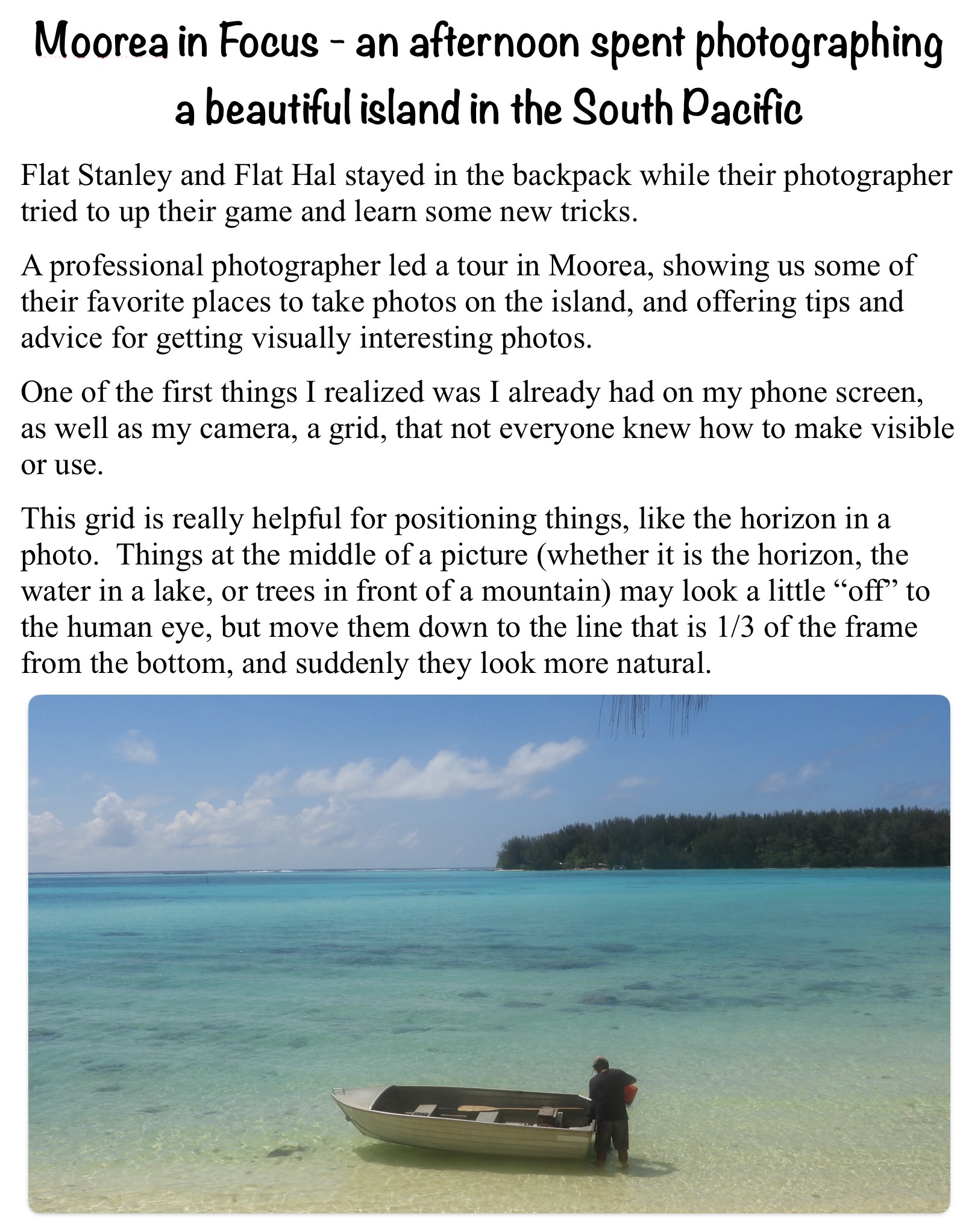 Moorea in Focus – an afternoon spent photographing a beautiful island in the South Pacific  