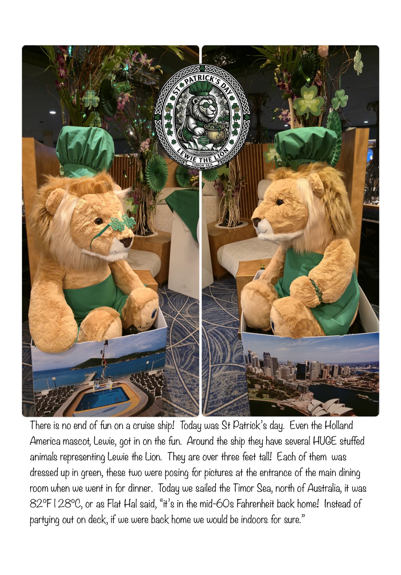 Where in the world are the Flat Friends on St Patrick’s Day?