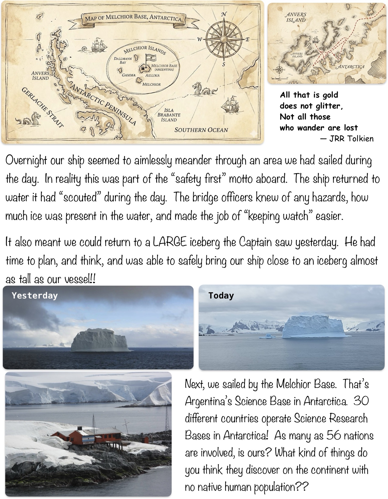 Scenic Sailing in Antarctica