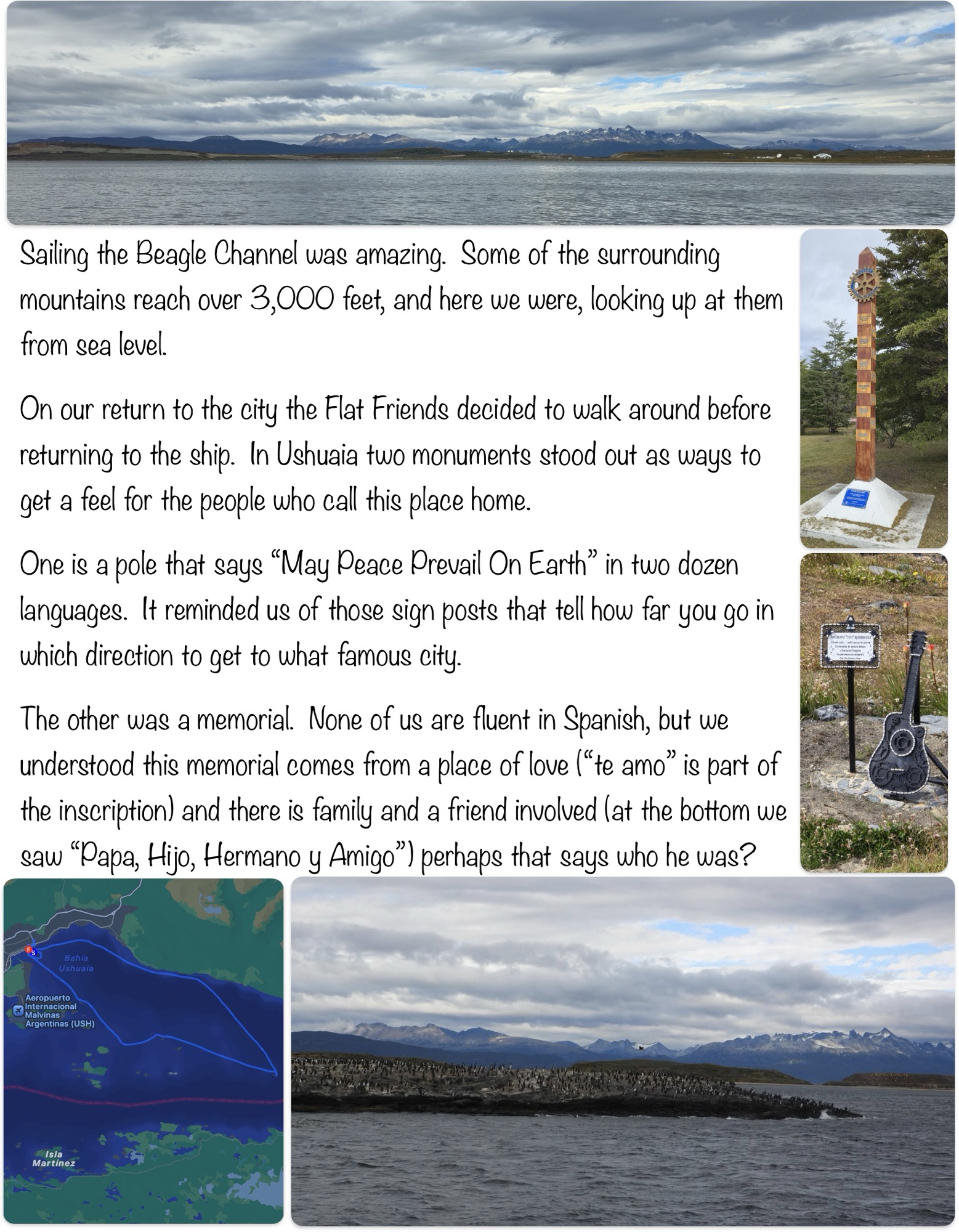 Flat Hal Sailed the Beagle Channel!