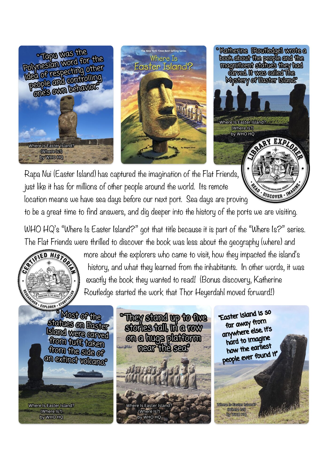 A Little Easter Island Reading…