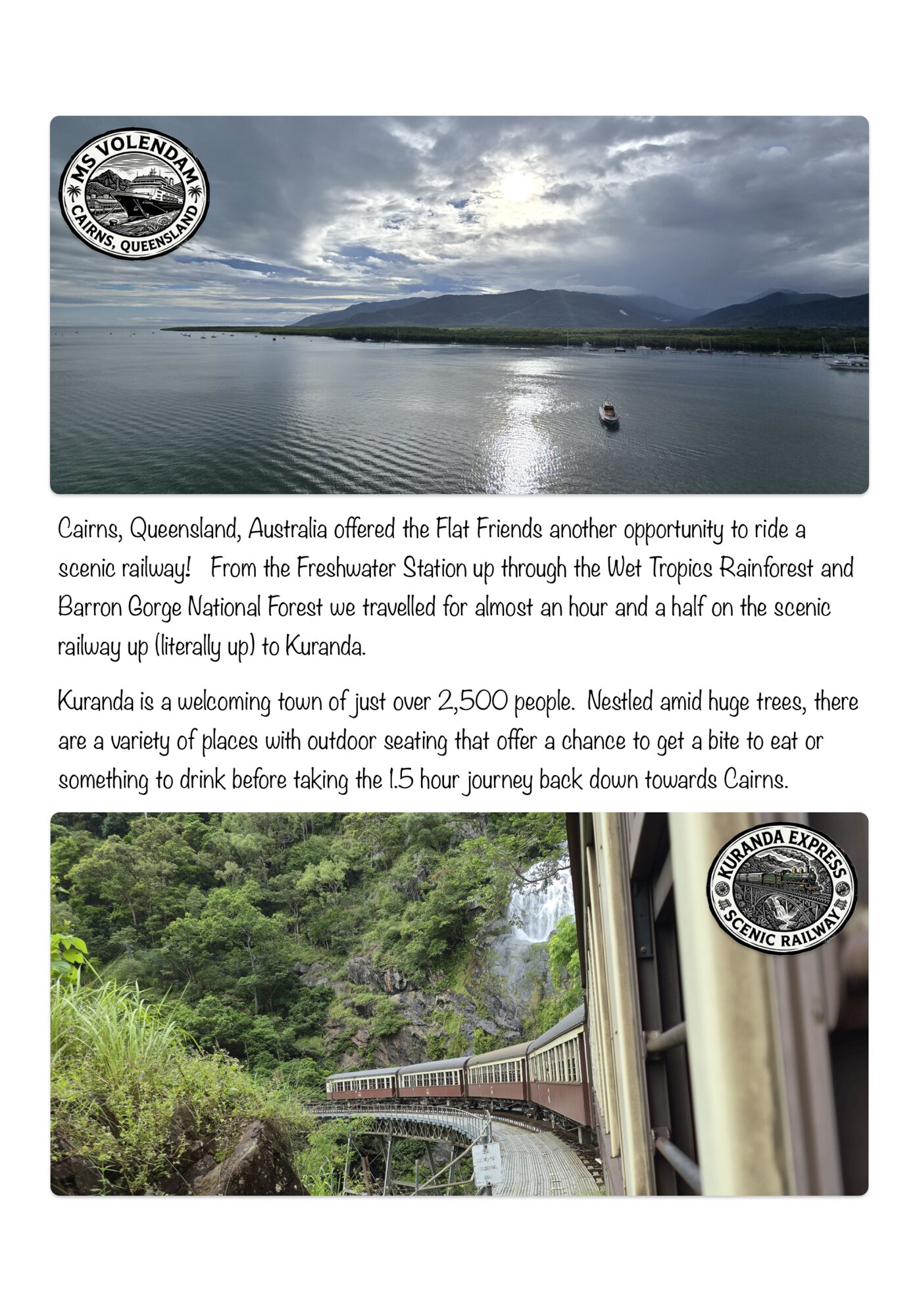 A Scenic Railway In Cairns, Australia…