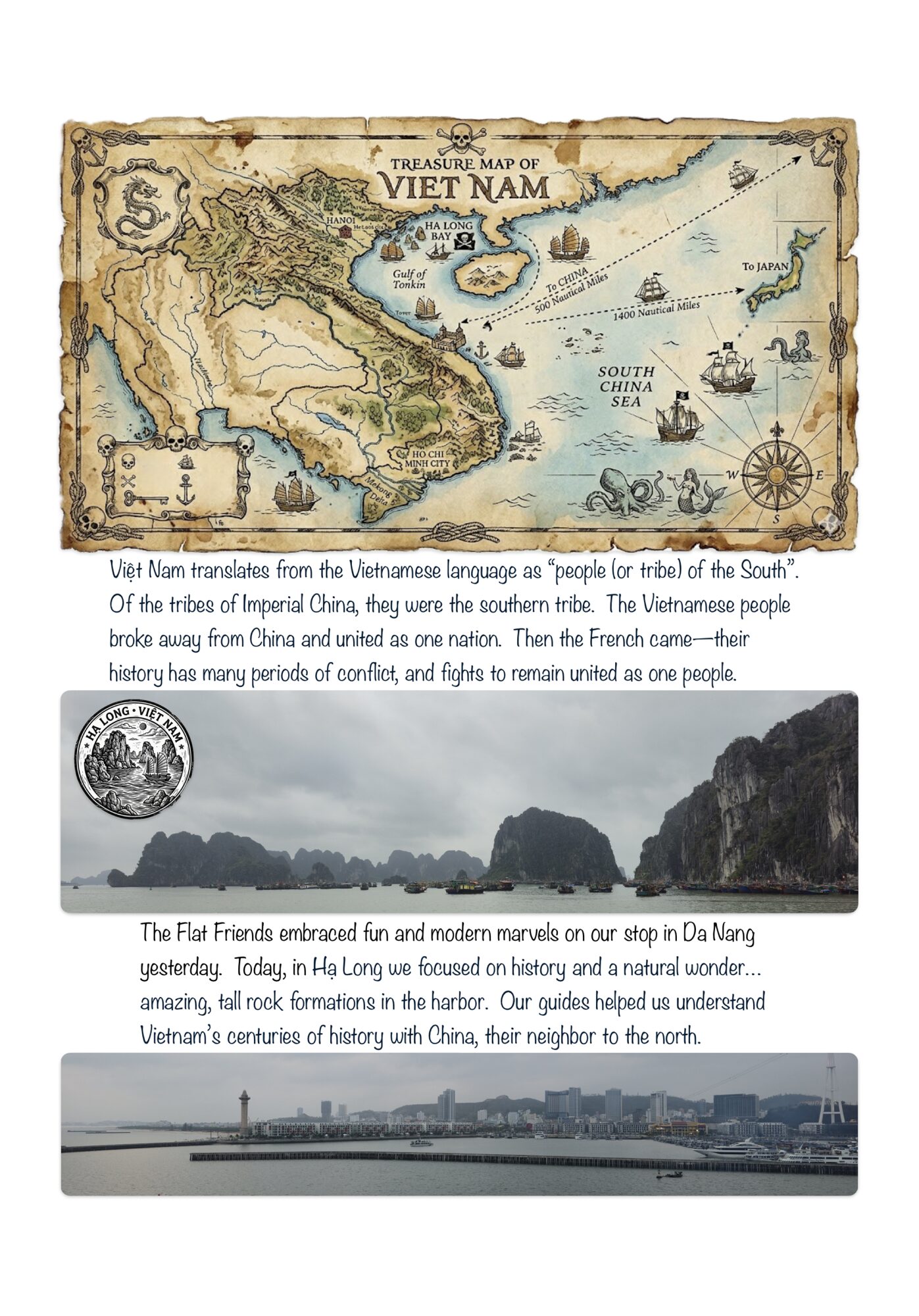 In Hạ Long We Focused On History And A Natural Wonder…